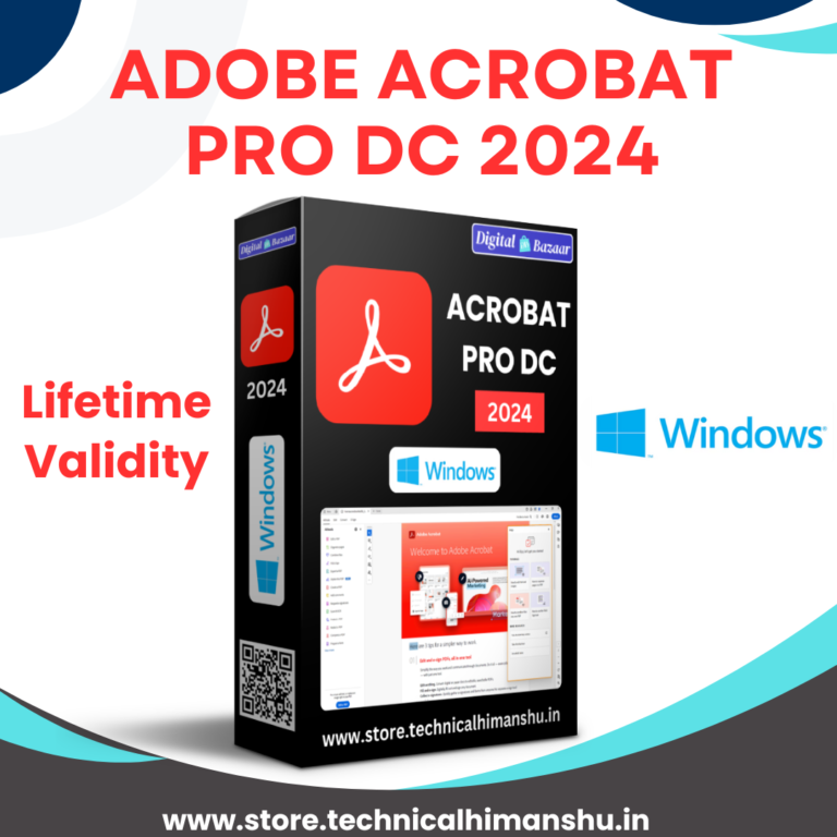 Adobe Acrobat Pro DC 2024 For Windows