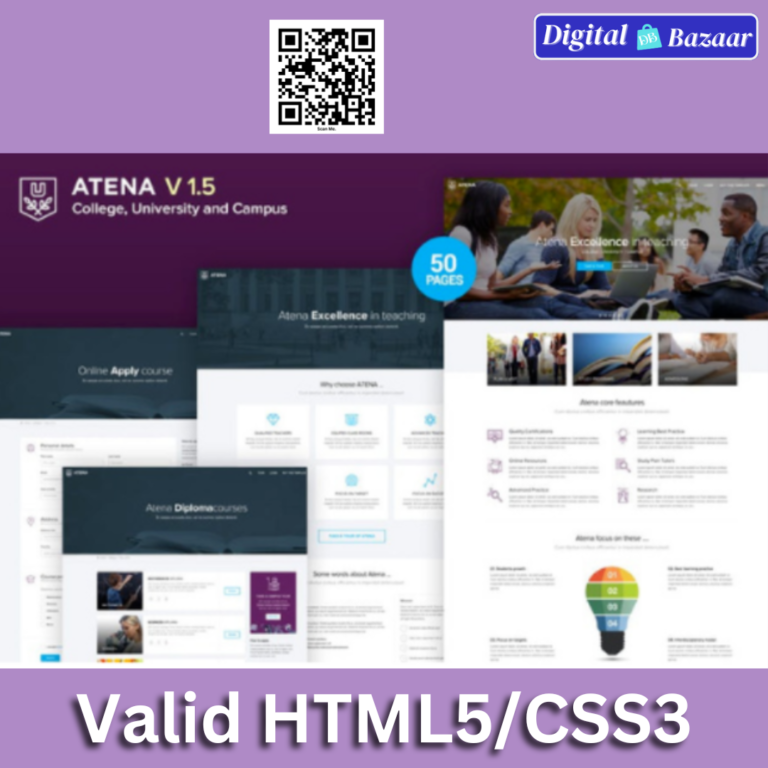 Atena – College and University HTML Template
