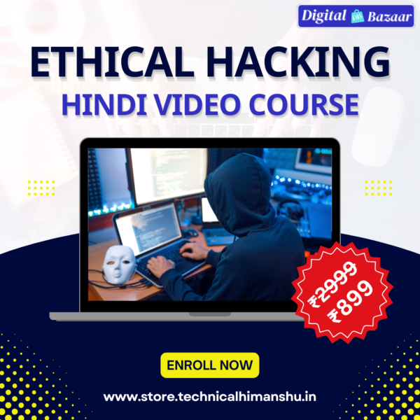 Ethical Hacking Hindi Video Course Bundle