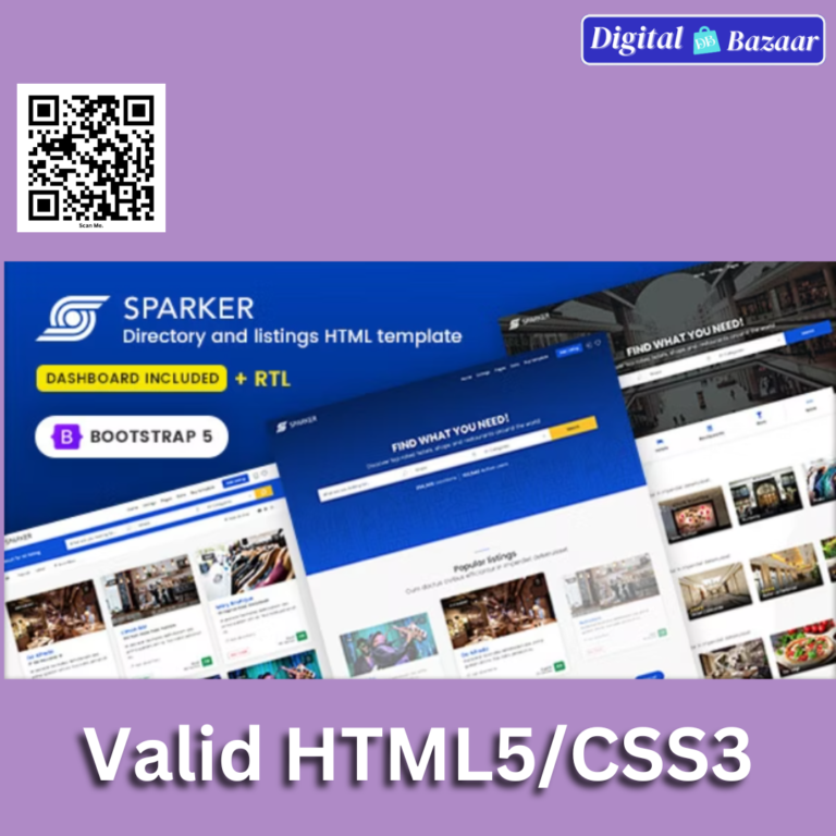 Sparker – Directory and Listings HTML Template