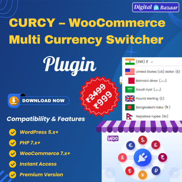 WooCommerce Multi Currency Switcher