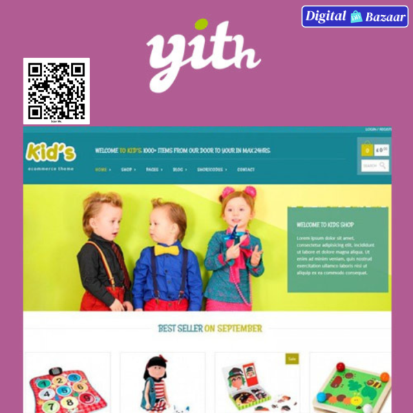 YITH Kidshop A Creative Kids E-Commerce Theme