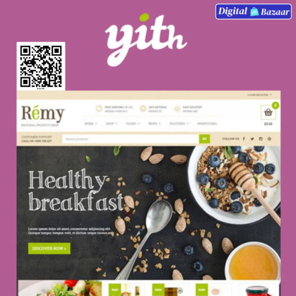 YITH Remy Food and Restaurant WordPress Theme