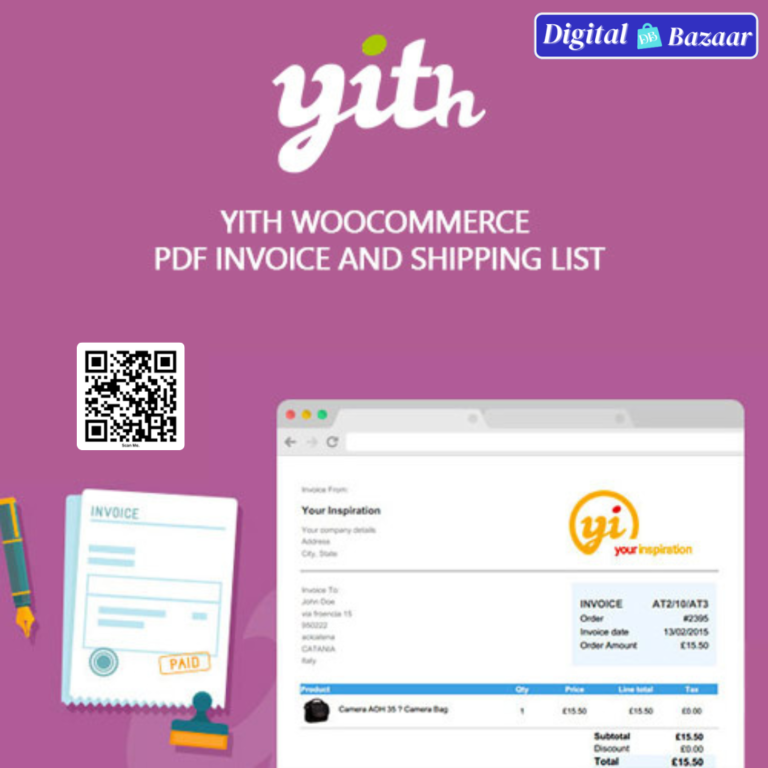 YITH WooCommerce PDF Invoice and Shipping List Premium