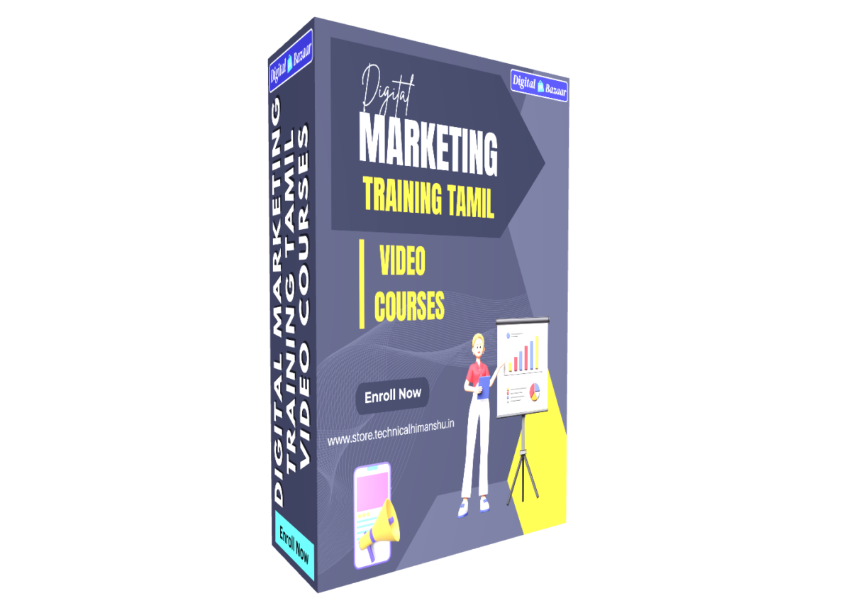 ﻿Digital Marketing Tamil Video Courses Bundle