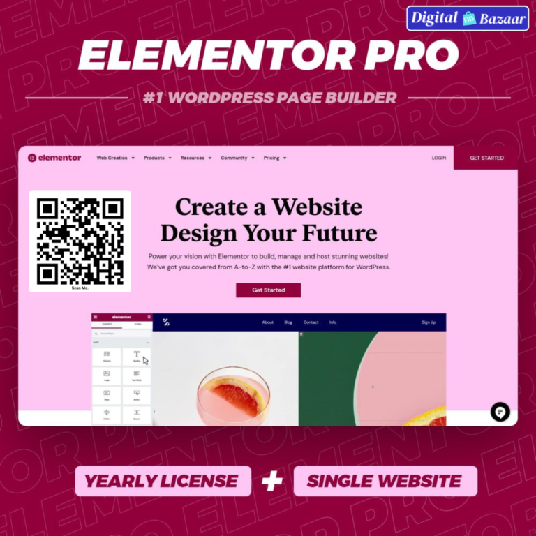 Elementor Pro with Original License Key