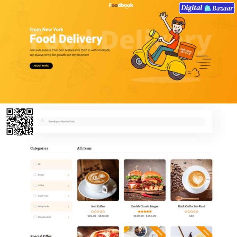 FoodBook - Online Food Ordering & Delivery System for WordPress