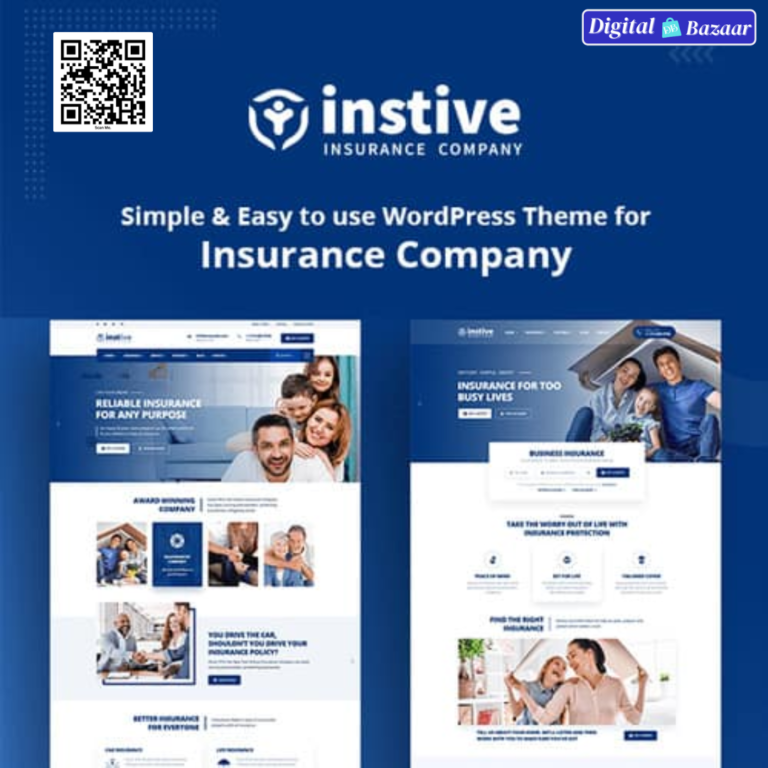 Instive – Insurance WordPress Theme