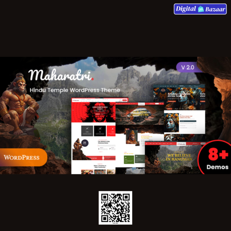 Maharatri – Hindu Temple WordPress Theme