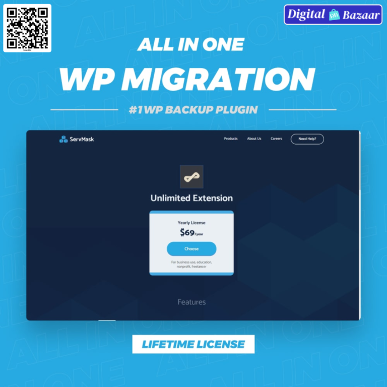 All in-One WP Migration – Unlimited Extension