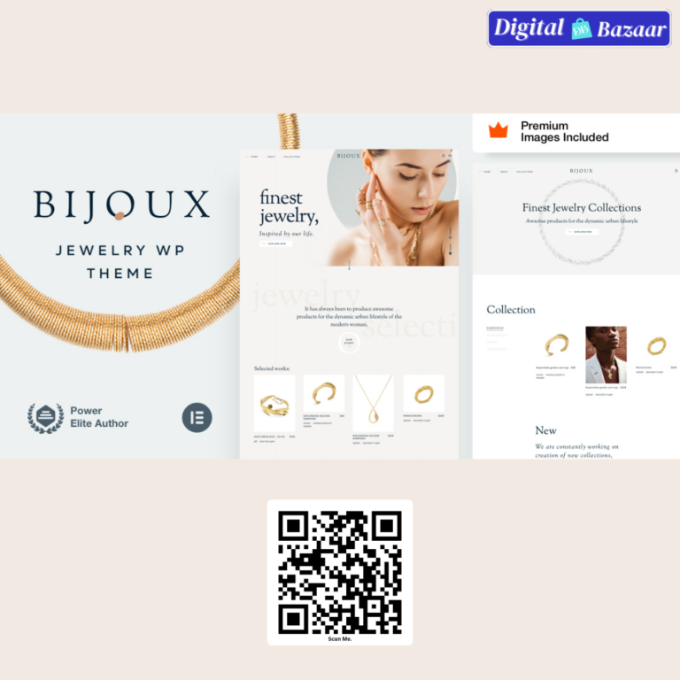 Bijoux – Jewellery Ecommerce WordPress Theme