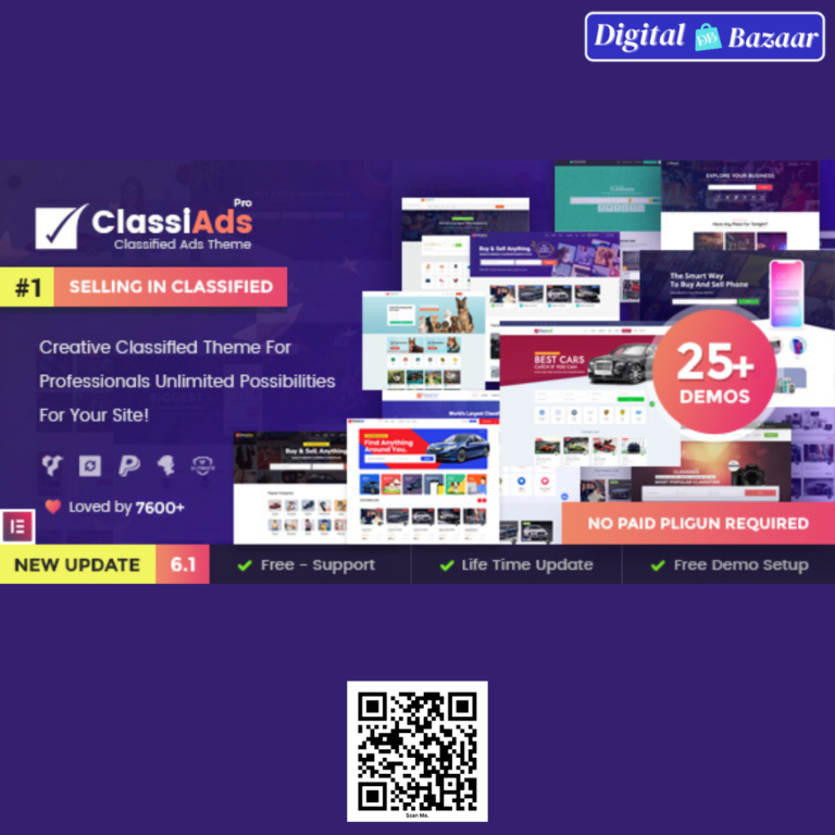 Classiads – Classified Ads WordPress Theme