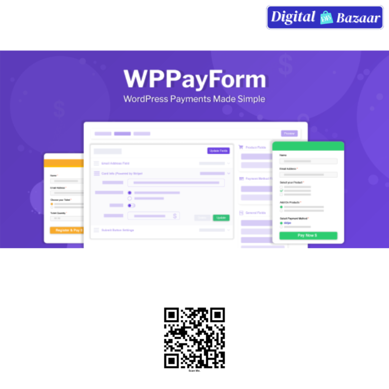 WPPayForm Pro Wordpress Plugin
