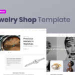 Brilly – Jewelry Store WooCommerce Elementor Template Kit