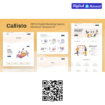 Callisto – SEO & Digital Marketing Agency Elementor Template Kit