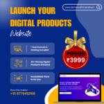 Digital Product Store with 1 Year Domain & Hosting