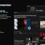 Kinerio – Video Production Agency Elementor Template Kit