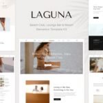 Laguna – Beach Club Lounge Bar & Resort Elementor Template Kit