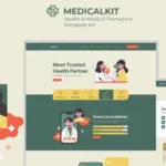 Medicalkit – Health & Clinical Care Elementor Template Kit