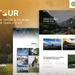 Natour – Adventure Travel & Tourism Elementor Template Kit