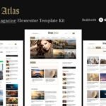 NewsAtlas – News & Magazine Elementor Template Kit