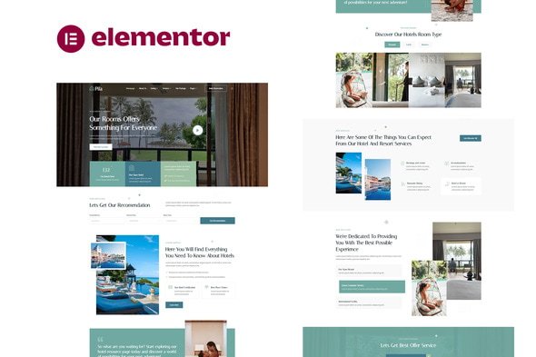 Pila – Hotel & Resort Elementor Template Kit