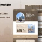 Zamzam – Umrah & Hajj Tour Travel Elementor Template Kit